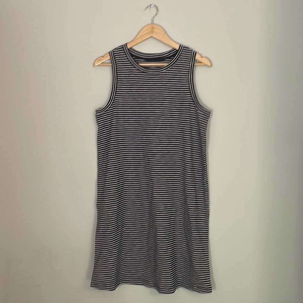 Striped Rib Tank Dress New with tag